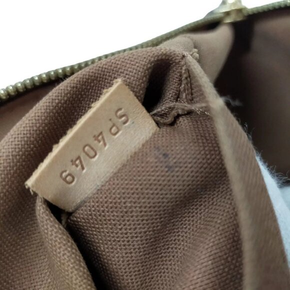 072411AL (S6) Louis Vuitton Tote Bag Tivoli GM Brown Monogram - Picture 8 of 9